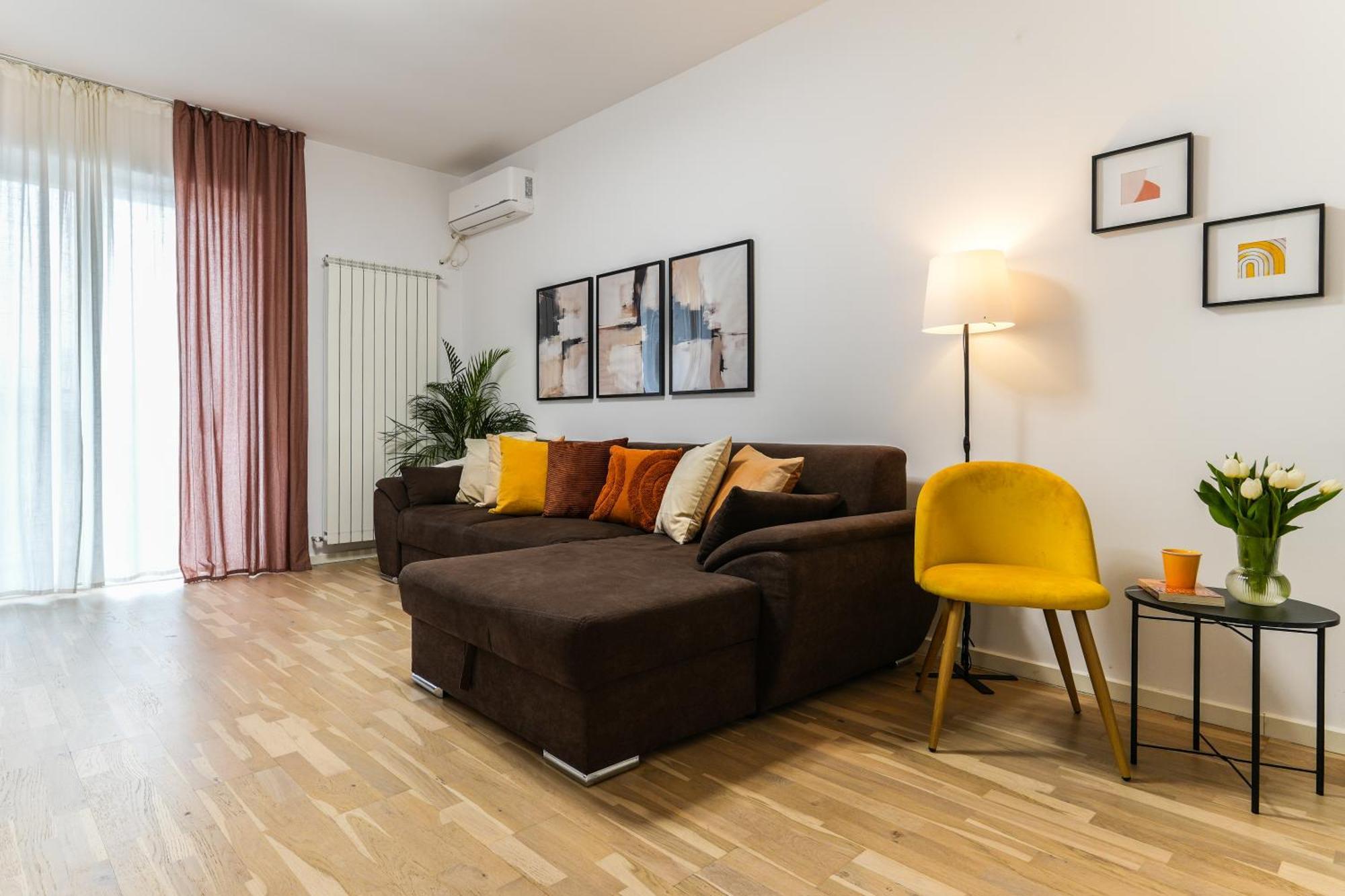 Amalia - Quiet 1Br Apartment With Parking & Wi-Fi Bucharest Exterior photo